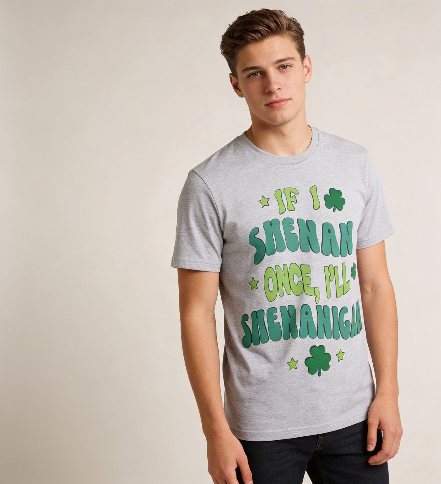 Funny St. Patrick’s Day T-shirt • “If I Shenan Once, I’ll Shenanigan” Tee