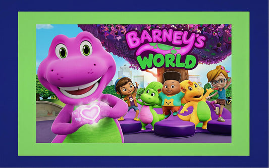 Barney's World toddler cup digital download