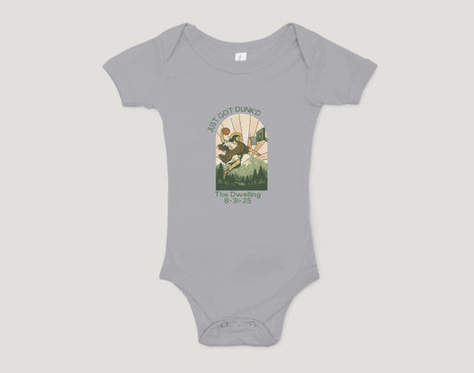 Just Got Dunked onesie for Baptism