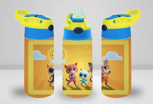 Super Kitties 12 oz toddler sippy cup