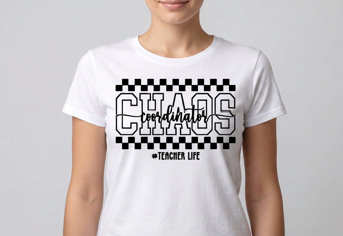 Chaos Coordinator Tee – #TeacherLife Edition